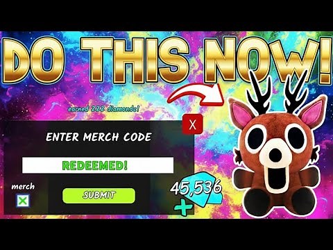 HOW TO GET DEER PLUSHY DLC MERCH CODE in 99 Nights In The Forest! (Roblox Guide)