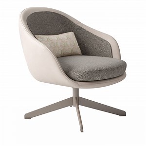 Gray Swivel Chair