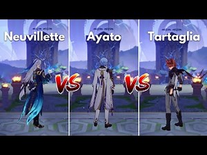 Neuvillette Vs Childe!! Who is the Best Hydro DPS??