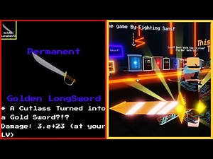 Undertale: Last Reset：Golden LongSword Showcase [アンダーテール/ロブロックス]