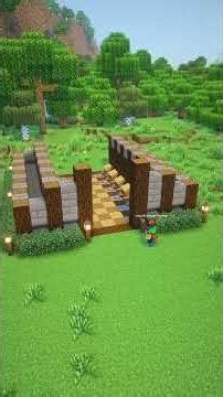 Minecraft 1 EMERALD Villager Trading Hall 💎👨‍🌾#minecraft #shorts #eye4steel