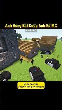 Hero Catches Thief Chicken MC ??! 🤣 - Episode 1308 #shorts #minecraft