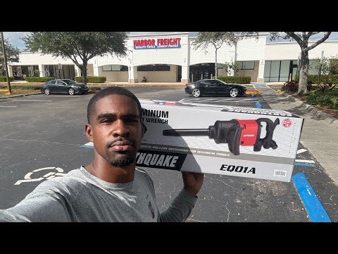 Buying the most POWERFUL Impact Gun at Harbor Freight!