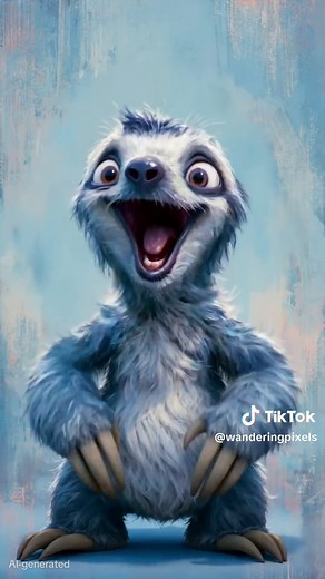 Live Wallpaper Sloth Laughing — Funny Sloth Meme Wallpaper