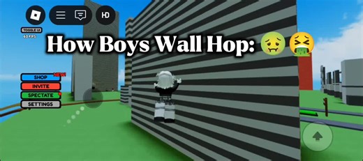 How to Wall Hop in Roblox on Mobile Devices