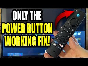 How to Reset Fire TV Remote When Only The Power Button Works! - Easy Guide