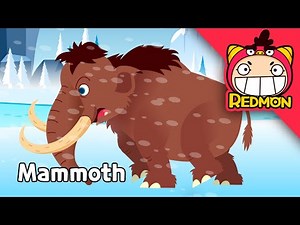 Mammoth! | Dino Rescue Team | 4K cartoon | REDMON