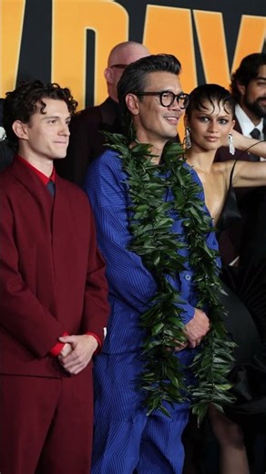 Zendaya, Tom Holland & Sadie Sink - premiere of 'Spider-Man: Brand New Day'
