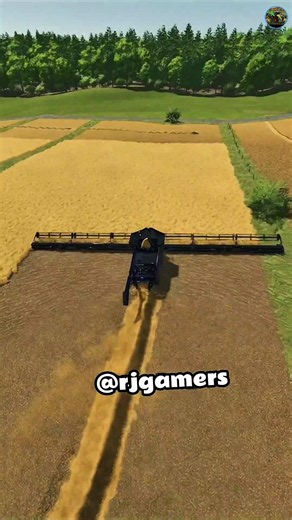 Satisfying Harvesting | FS22🔥| #fs22 #shorts