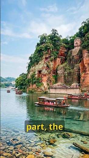 A monk gouged out his own eyes to build the largest stone buddha on earth.
