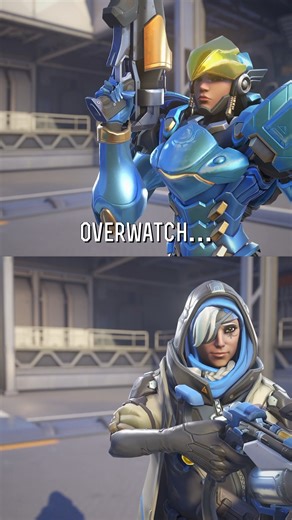 (No. 4) Ana and Pharah interaction - Overwatch 1 interaction