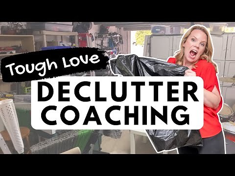 Need a Clutter Coach?! Get Some Decluttering Tough Love from Cas!!