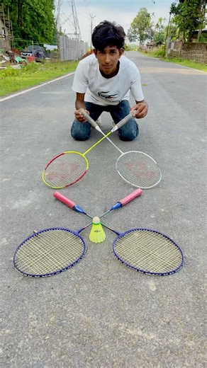 Small Badminton Racket Vs Big Yonex Badminton Racket Unboxing 🏸🔥