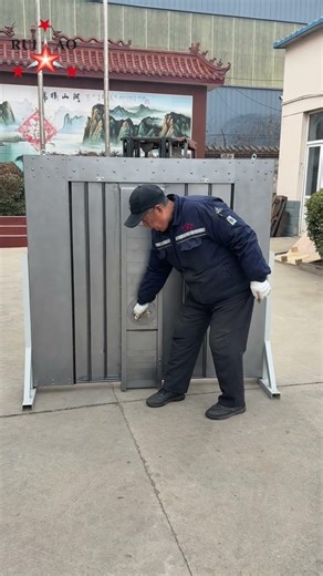 Steel plate wall-type shield #factory