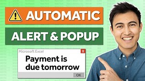 How to Create Excel Dynamic Alerts and Popups : Goodbye Missed Deadlines