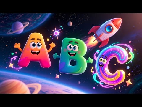 Learning ABC Rocket 🚀✨ Fun Alphabet Song | Kids Preschool Adventure | Nursery Rhyme for Toddlers