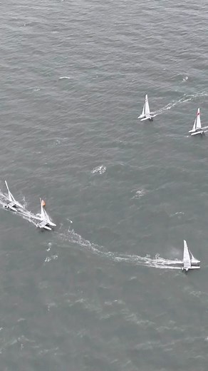 Dominating the Nacra races! 🏆🌊 Ruggero Tita and Caterina Banti from Italy are setting the pace with five wins out of six. Tokyo champs are on fire, but the competition is fierce, with only a slim lead. Check out the link in bio for the thrilling details in the latest article🥇🛥️ #SailingLegends #nacrachamps | Nacra 17 Sailing