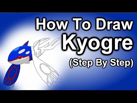 How To Draw Kyogre Step By Step