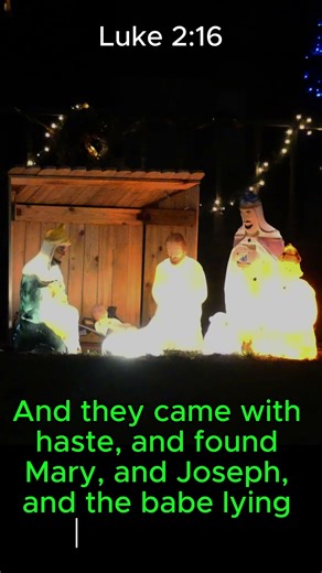 Luke 2 16 #christmas #motivation #walkinspiritoftheholyspirit #christmas