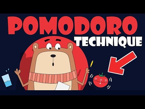 How to use pomodoro technique for studying or working