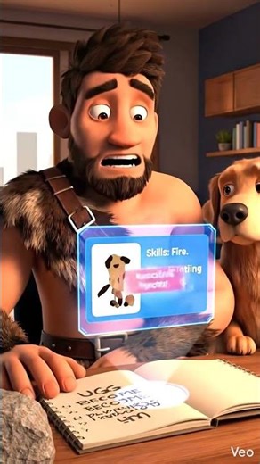 Caveman Tried Adulting for One Day… Never Again 💀