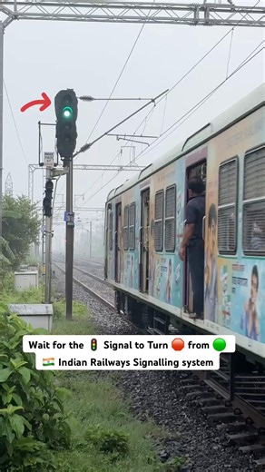Wait for the 🚦 Signal to Turn 🛑 from 🟢 🇮🇳 Indian Railways Signalling system