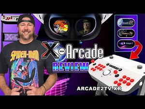 X-Arcade Arcade2TV-XR: The BEST Control Panel for Pinball FX VR or ANY style of Arcade Gaming