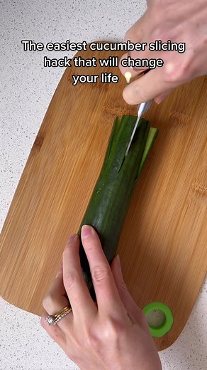 The Ultimate Cucumber Slicing Hack You Need to Try!