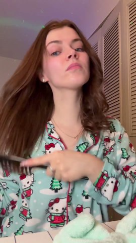 Unboxing cute fluffy cat ear hair clips from Temu | Easy hairstyle tutorial 😻✨