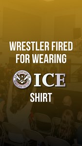 Pro wrestler fired after wearing an #ICE t-shirt during an event over the weekend in Canada. #wrestling | SEScoops