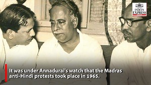 Conjeevaram Natarajan Annadurai, lovingly called 'Anna' grew up to be the Chief Minister of Tamil Nadu and the mentor of two other CMs - Karunanidhi and MG Ramachandran. Watch the story of the stalwart who paved way for the formation of dravidian politics in the state. | The New Indian Express