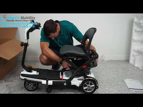 Pride Mobility S19 Go Go Folding Scooter Unbox and Set Up Review