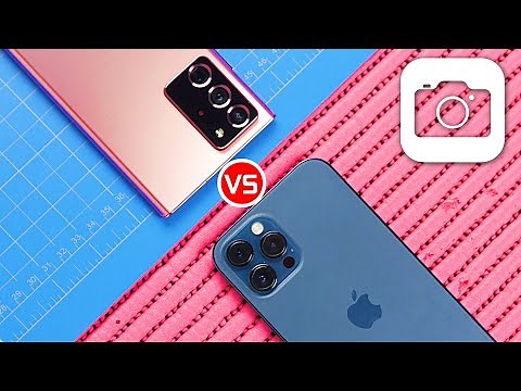 iPhone 12 Pro Max vs Samsung Note 20 Ultra- 4k Camera Comparison