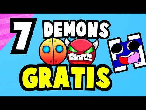 +7 FREE Demons in Geometry Dash (Secret Way) | NEW
