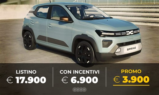 Auto elettriche - Dacia Spring con bonus auto elettrica 2025: quanto costa, pregi e difetti