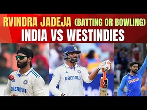 Ravindra Jadeja: The All-Rounder performance | INDIA VS WESTINDIES | SUCCESS STORY