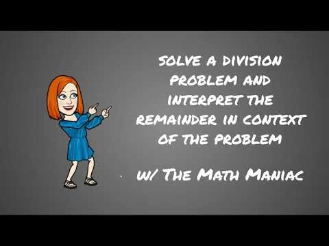 Interpret Remainders