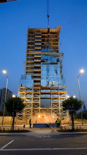 High-Rise Building Blasted Down | Perfect Demolition Shot