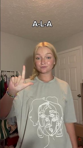 States in ASL (Not a Teacher) #alabama #states #signlanguage #asl #usstates #educational