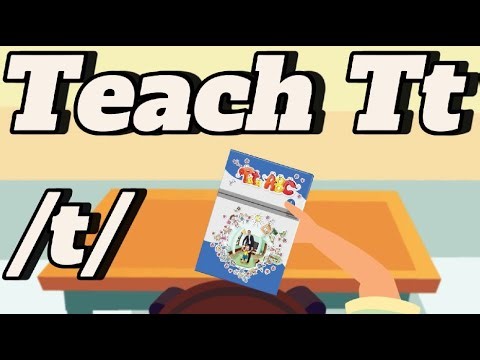 Teach Letter T Phonics Step by Step | Sound & Writing for Kids | Tata ABC Book