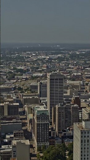 Memphis Tennessee Aerial Drone Footage in 4K | River City Views