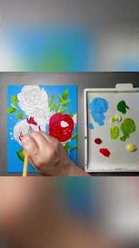 Mastering Red Rose Base Colors Painting Techniques
