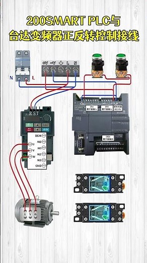 Delta VFD Forward & Reverse Control Wiring | Simple Tutorial