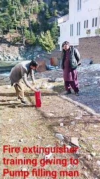 How to use fire extinguisher...