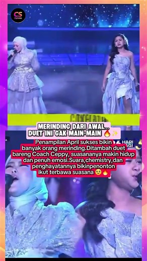 Duet April & Coach Ceppy Bikin Merinding 🔥🥹 #aprilda7 #shorts