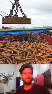 72K views · 143 reactions | Loading scrap steel pipes with an electromagnetic lifting crane | Mouse trap 2022 | Facebook