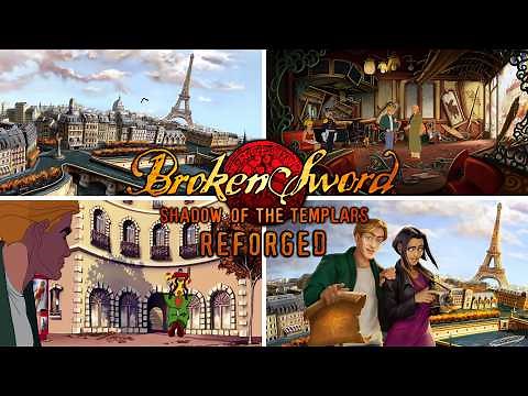 Broken Sword: Shadow Of The Templars - Full Game Movie (No Commentary) | Complete Walkthrough