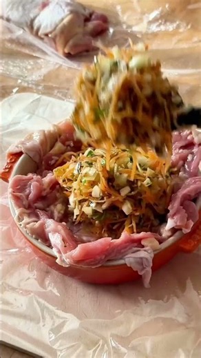 オーブンにおまかせ♪塩麹でしっとり鶏の包み焼き🍗✨