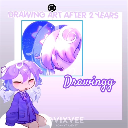 CATCH CATCH MY HEART ⭐️ | I made art TEHEHEE | Gacha Life 2 #gachagacha