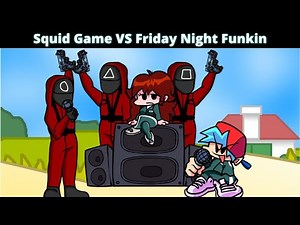 Squid Game VS Friday Night Funkin' Full Week + Cutscenes (ModHard FNF)